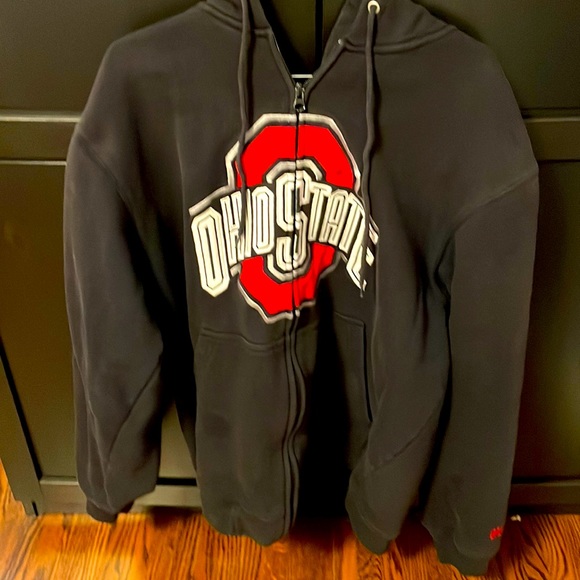 Champs brand official licensed Ohio state mens hoody w/ full zipper. Size men L - Picture 1 of 8